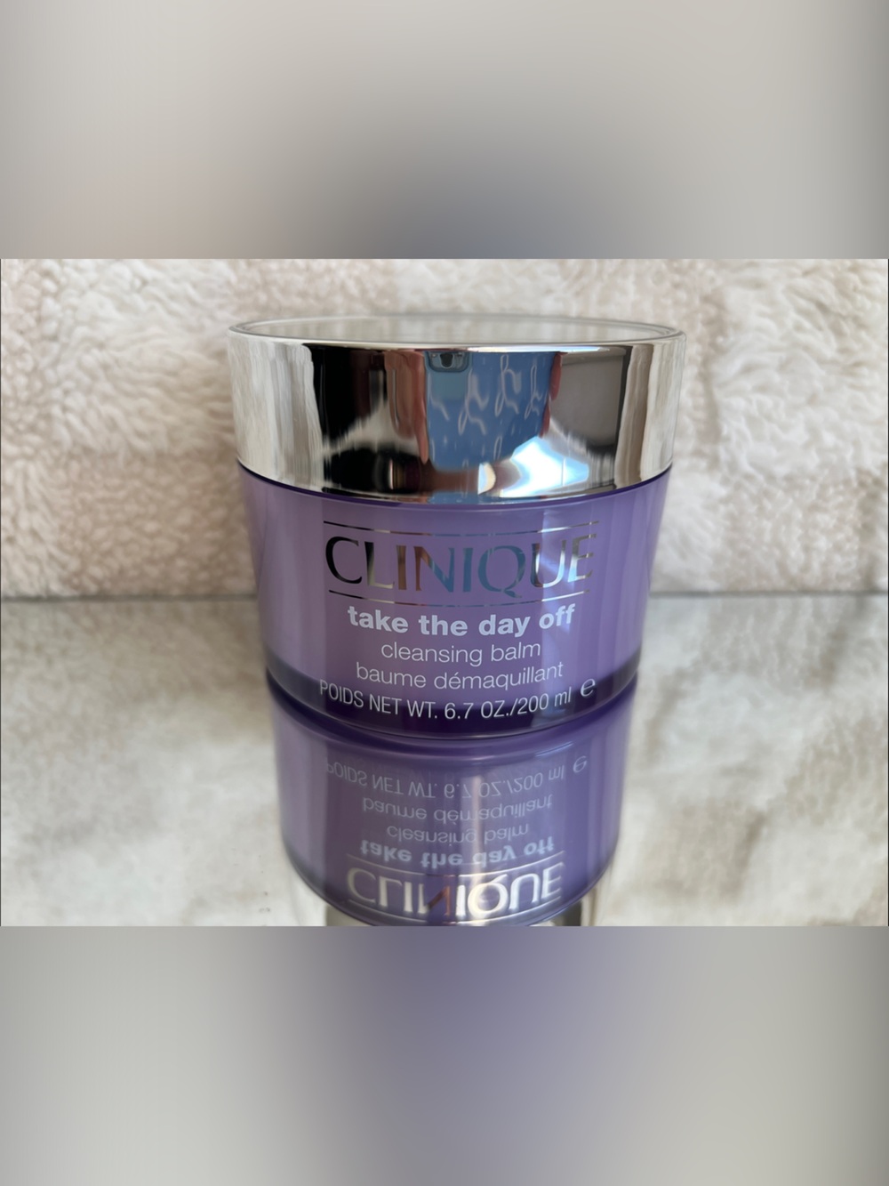 Clinique Take The Day Off Cleansing Balm - Lavender Jar with Silver Lid